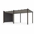 Pergola aluminiowa z tkaniną poliestrową 3x4 m